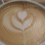 タスコ珈琲にて 3Dラテアート